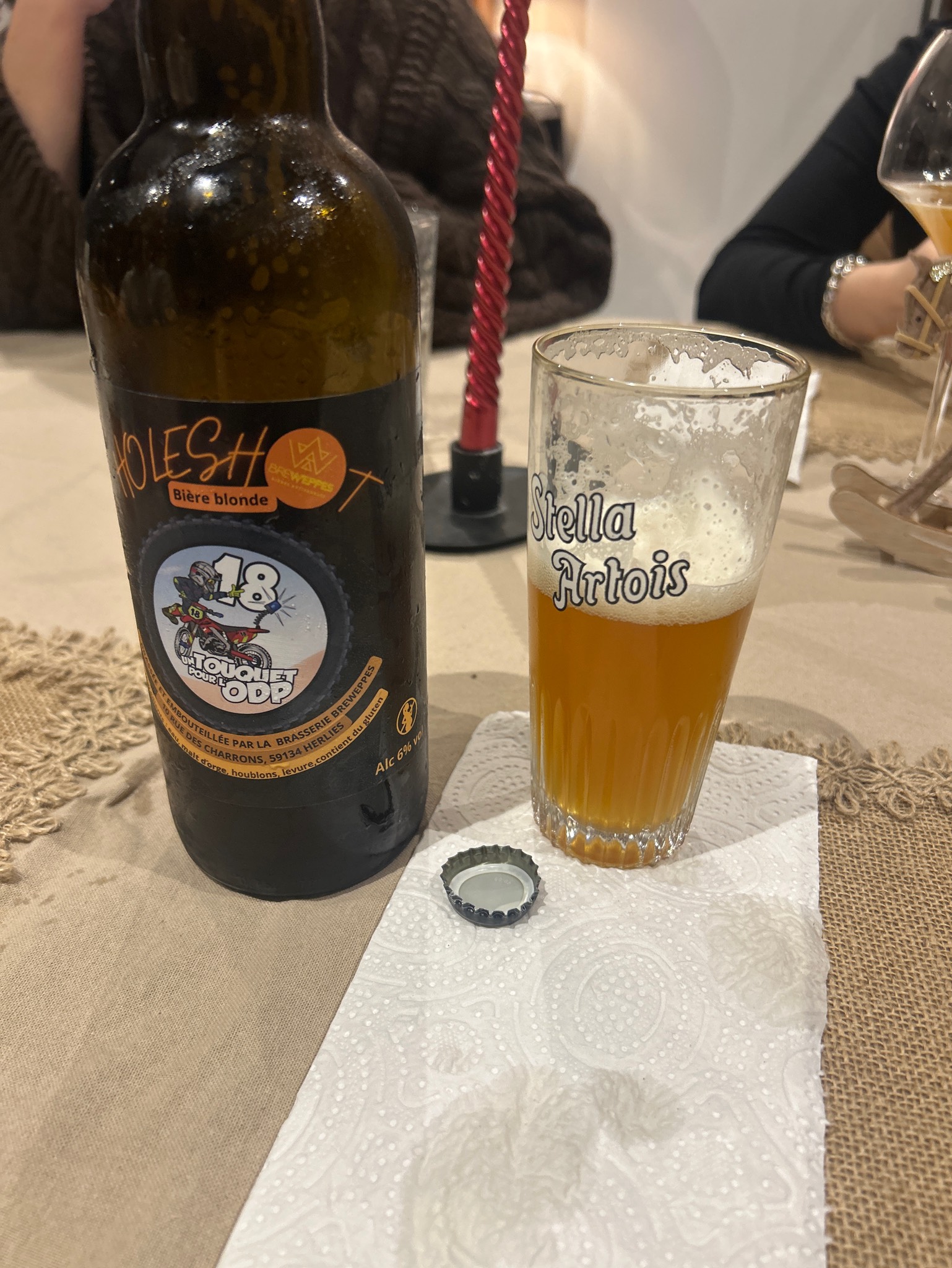 Holeshot, Brasserie Breweppes