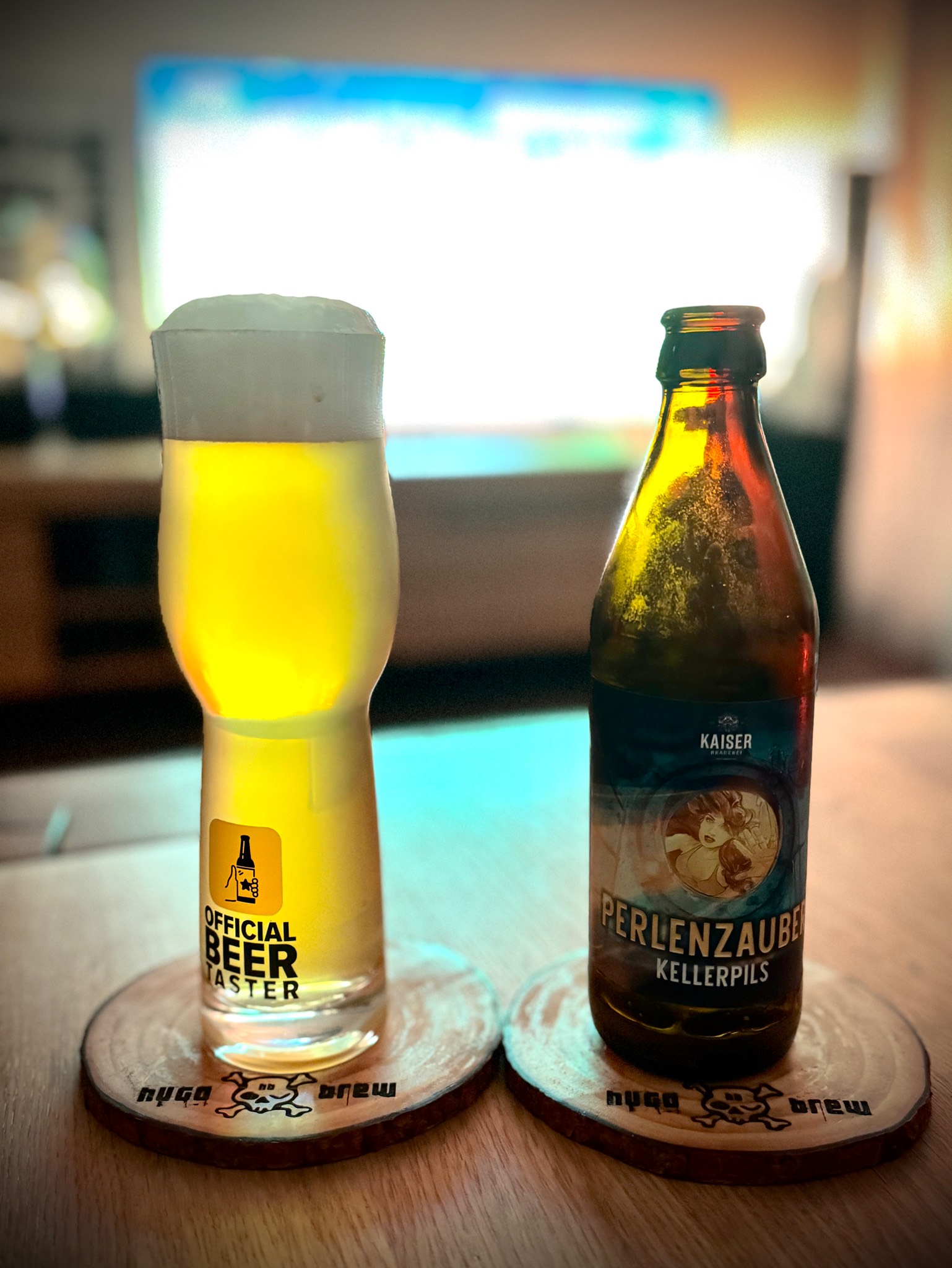 Perlenzauber 2025 Kellerpils, Kaiser-Brauerei Geislingen