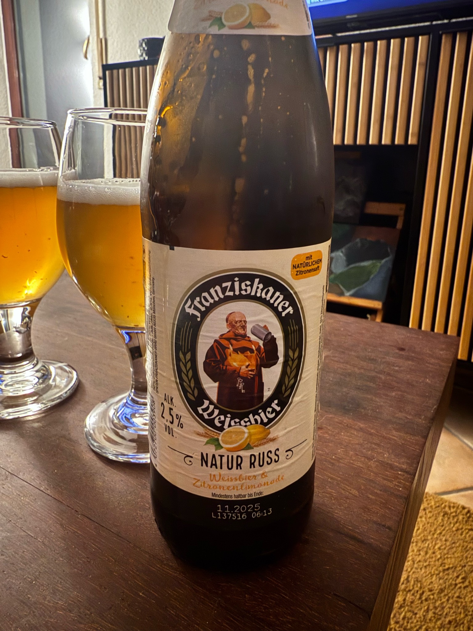 Franziskaner Natur Russ, Spaten-Franziskaner-Löwenbräu Gruppe (AB InBev)