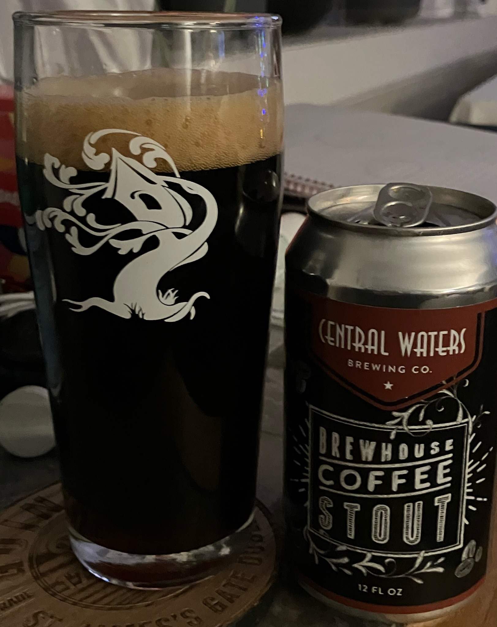 Brewhouse Coffee Stout, Central Waters Brewing Company
