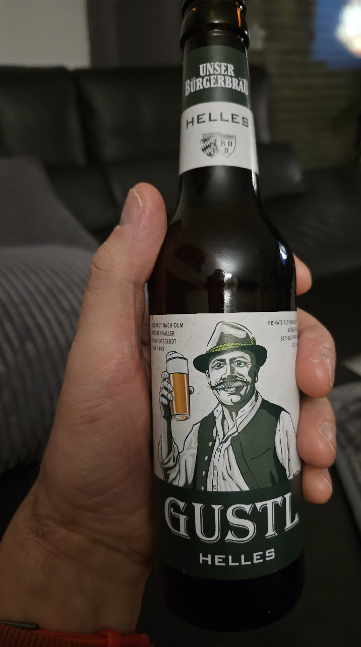 Gustl Bayrisch Hell, Bürgerbräu Bad Reichenhall