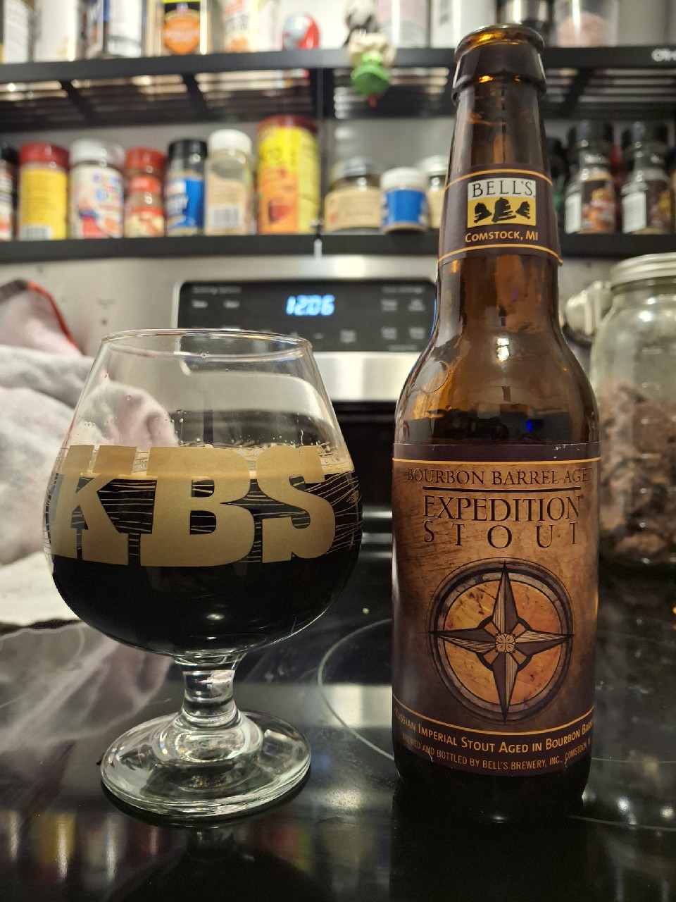 Bourbon Barrel Aged Expedition Stout (2018), Bell's Brewery