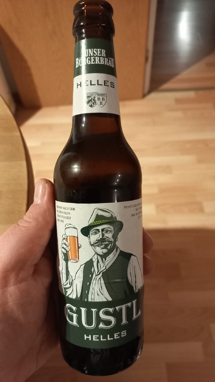 Gustl Bayrisch Hell, Bürgerbräu Bad Reichenhall