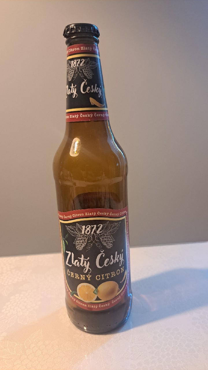 Zlaty Český Ćerny Citron, Pivovar Nová Paka