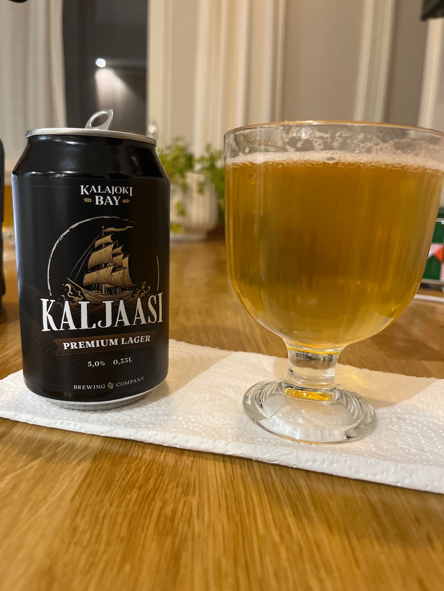 Kaljaasi Premium Lager, Kalajoki Bay Brewing Company