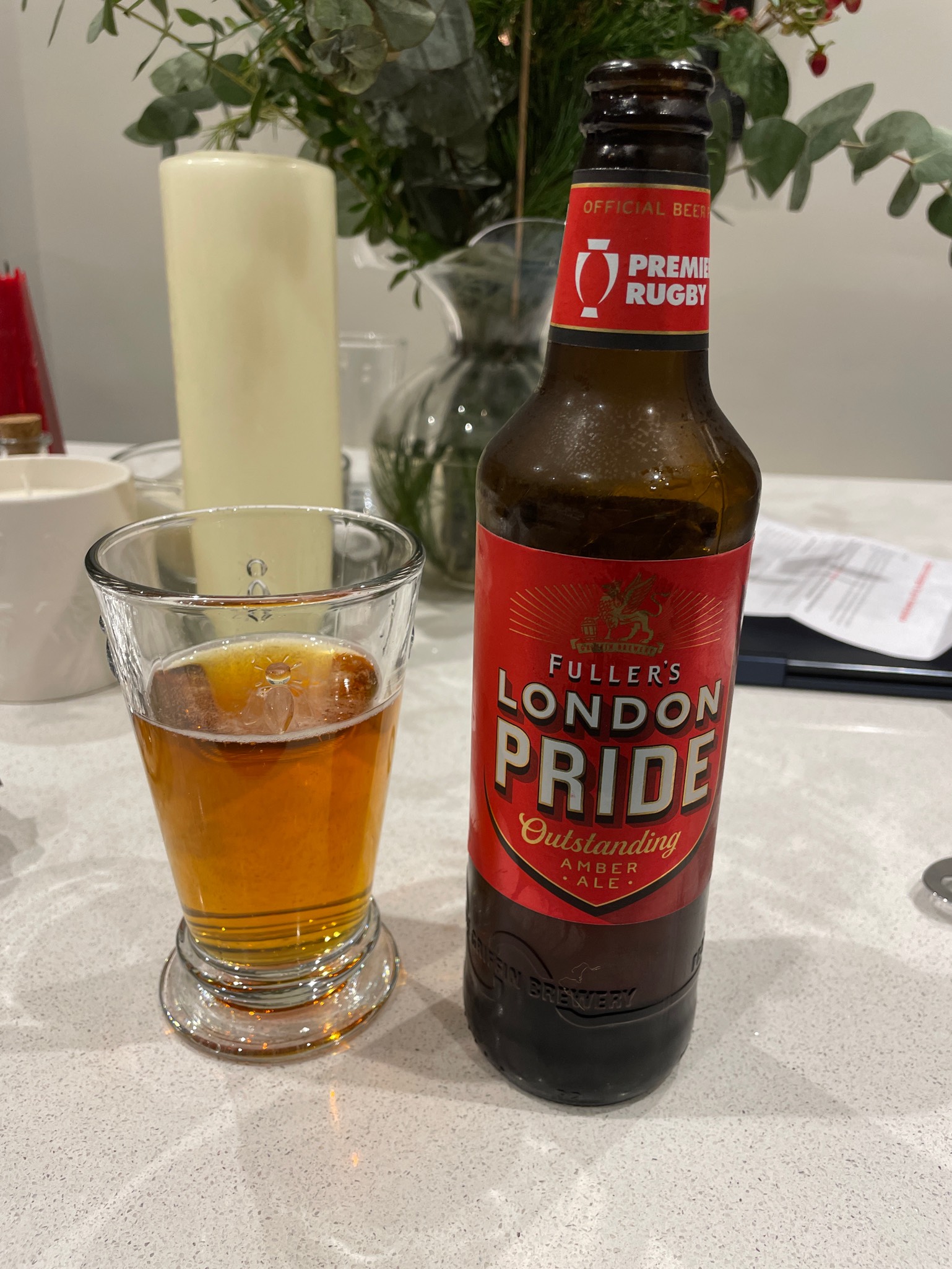 London Pride, Fuller's Griffin Brewery (Asahi Breweries)