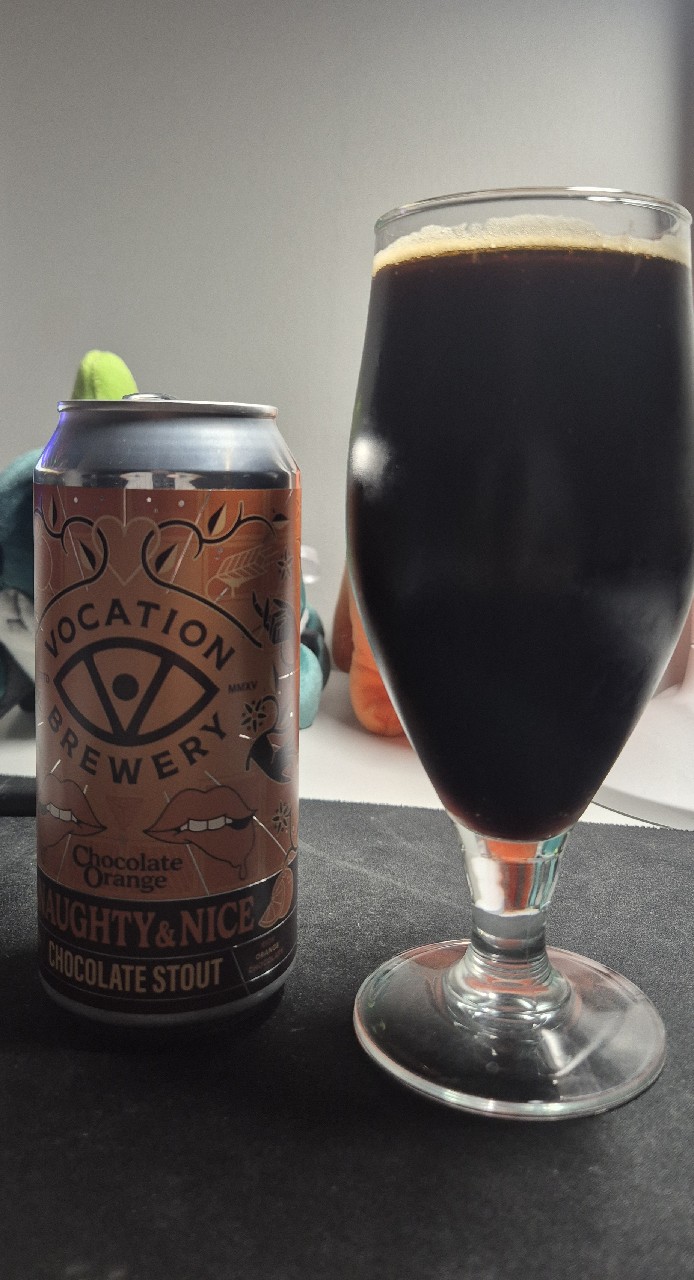 Naughty & Nice - Chocolate Orange Stout, Vocation Brewery