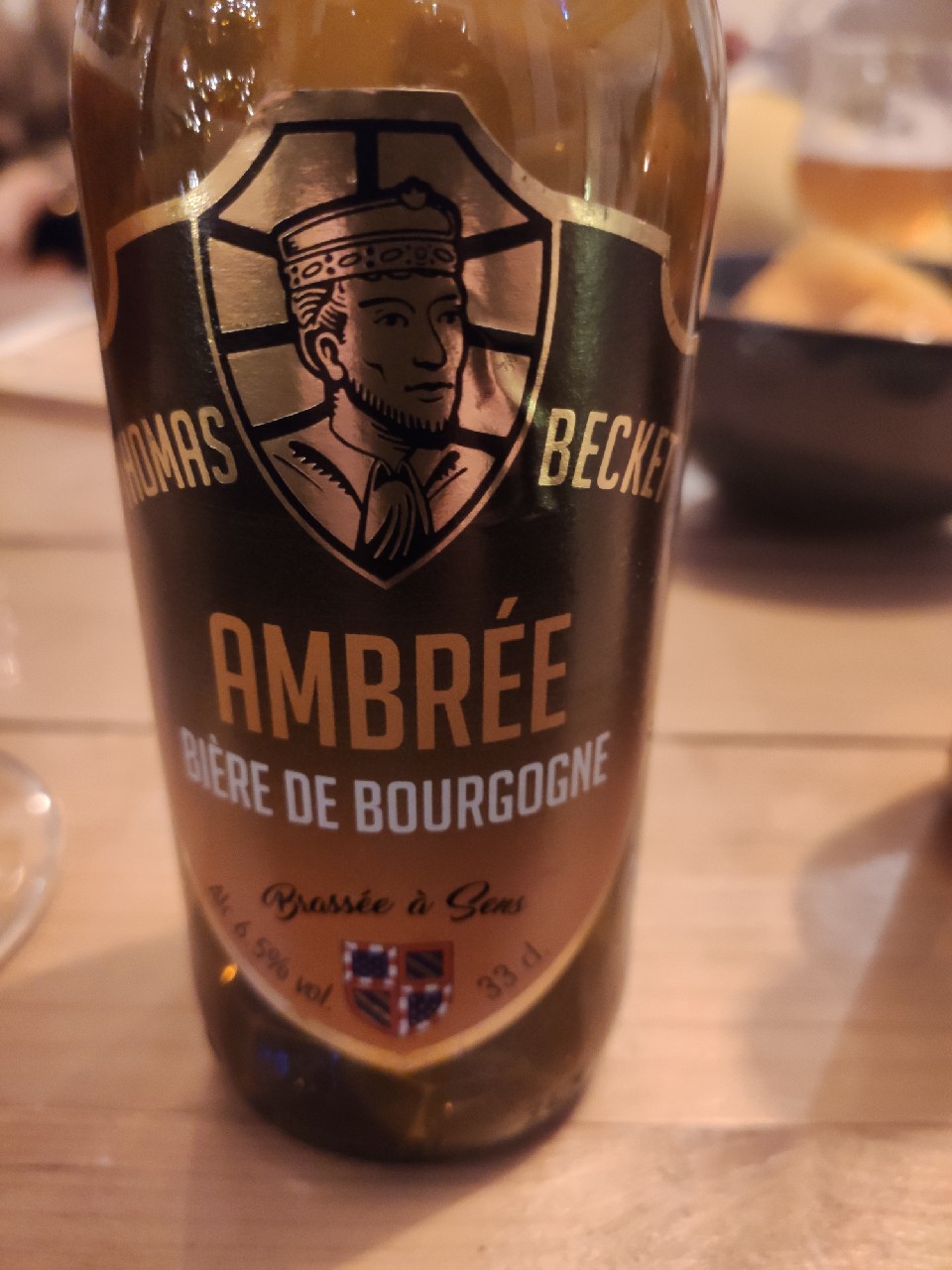 Thomas Becket Ambrée, Brasserie Larché