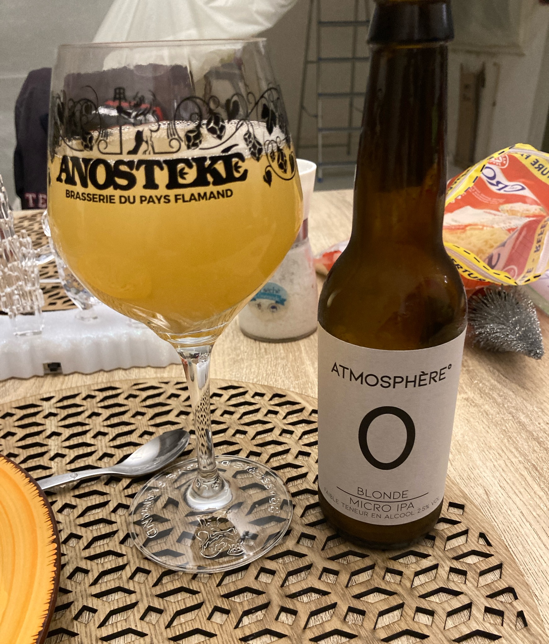 0 Blonde - Micro IPA, Brasserie Atmosphère