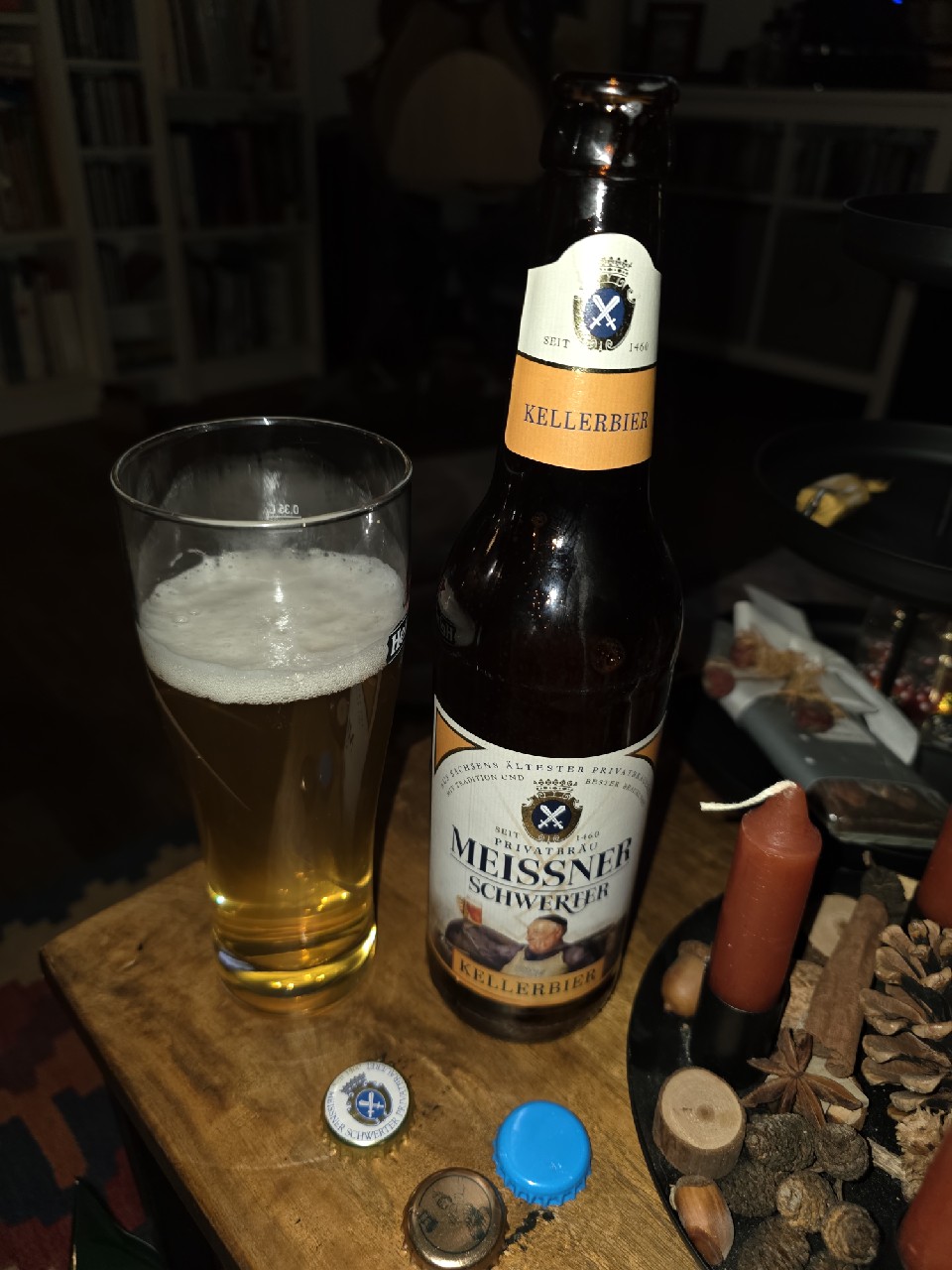 Kellerbier, Privatbrauerei Schwerter Meißen