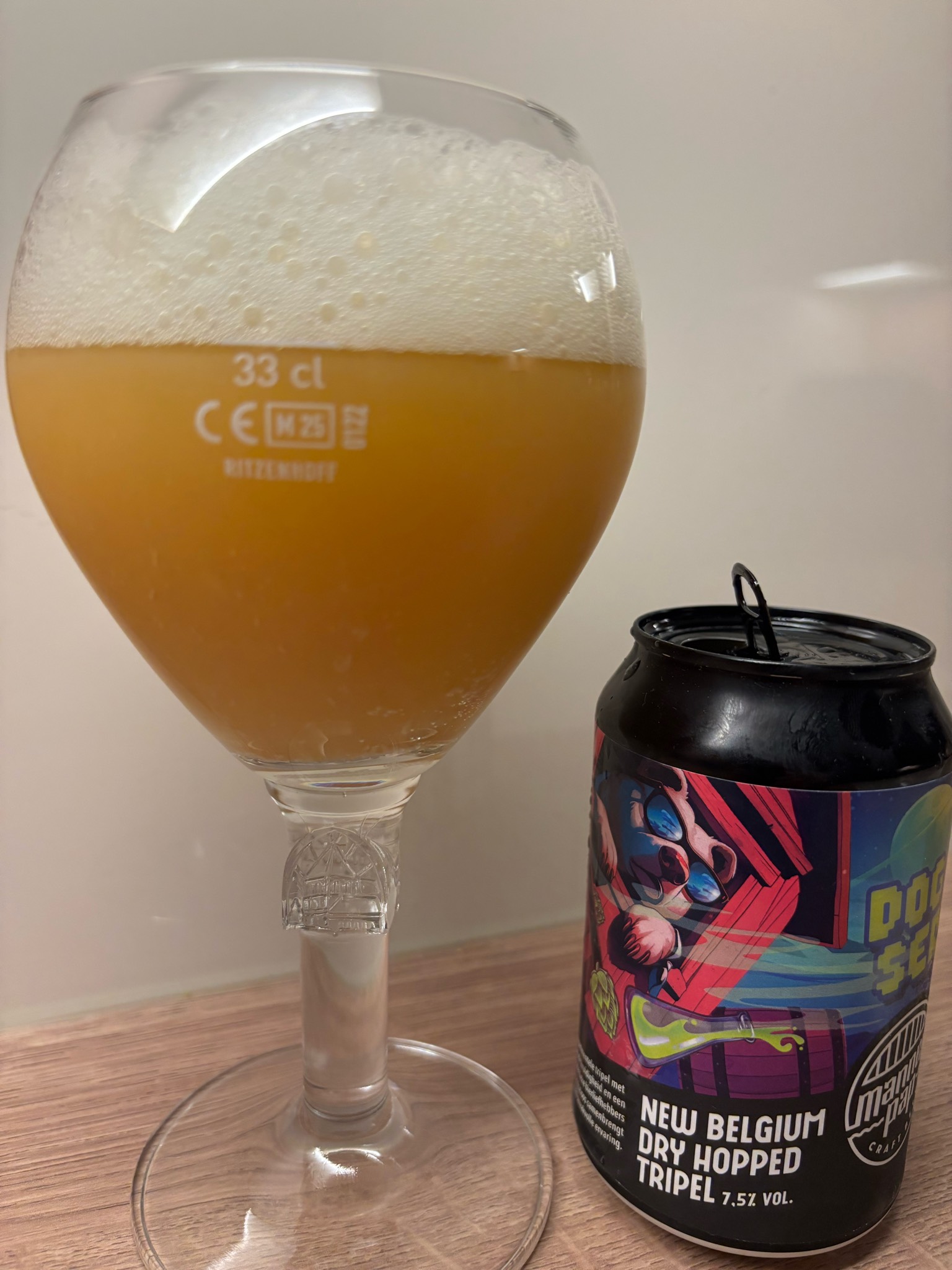 Doghouse Series II: New Belgium Dry Hopped Tripel, Mannenpap