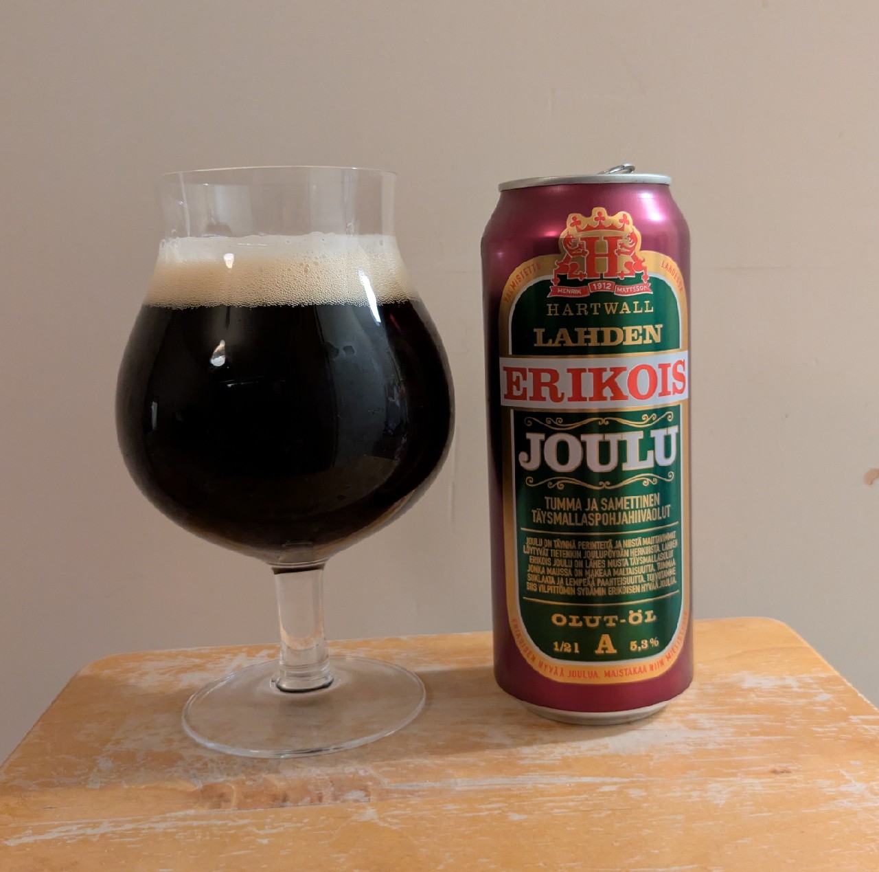 Lahden Erikois Joulu 5.3%, Finland