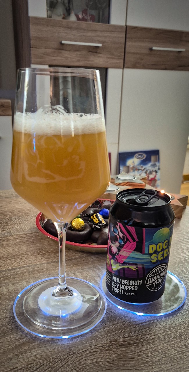 Doghouse Series II: New Belgium Dry Hopped Tripel, Mannenpap