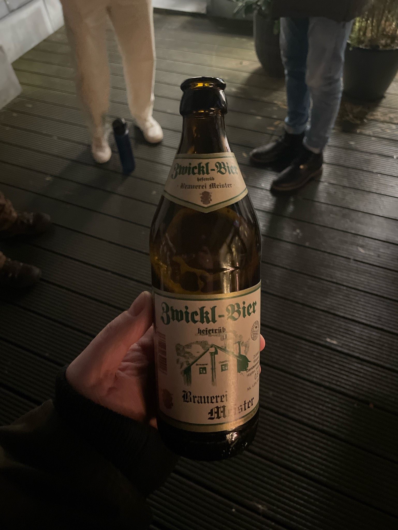 Zwickl-Bier, Brauerei Meister
