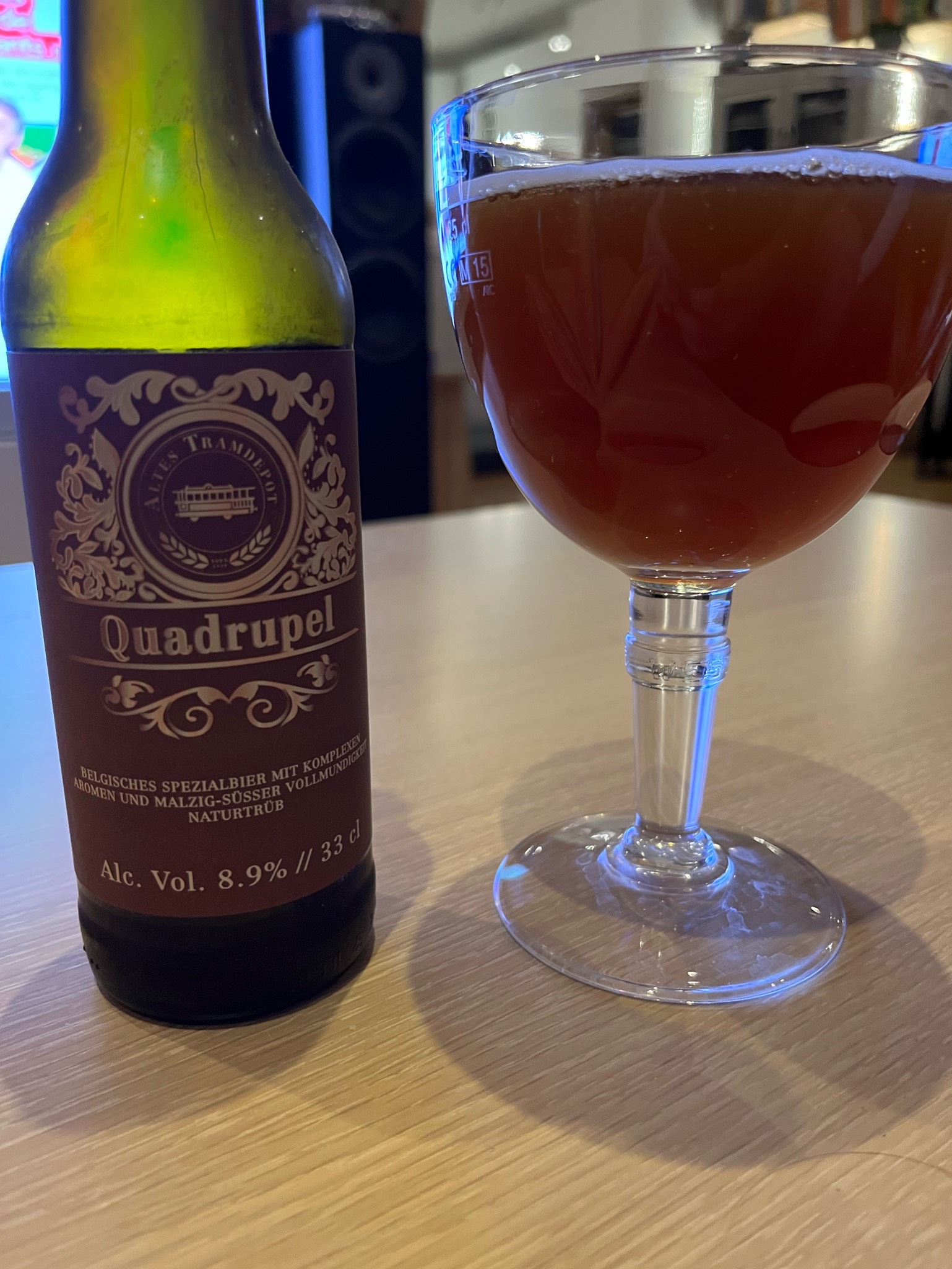 Quadrupel, Brauerei Altes Tramdepot