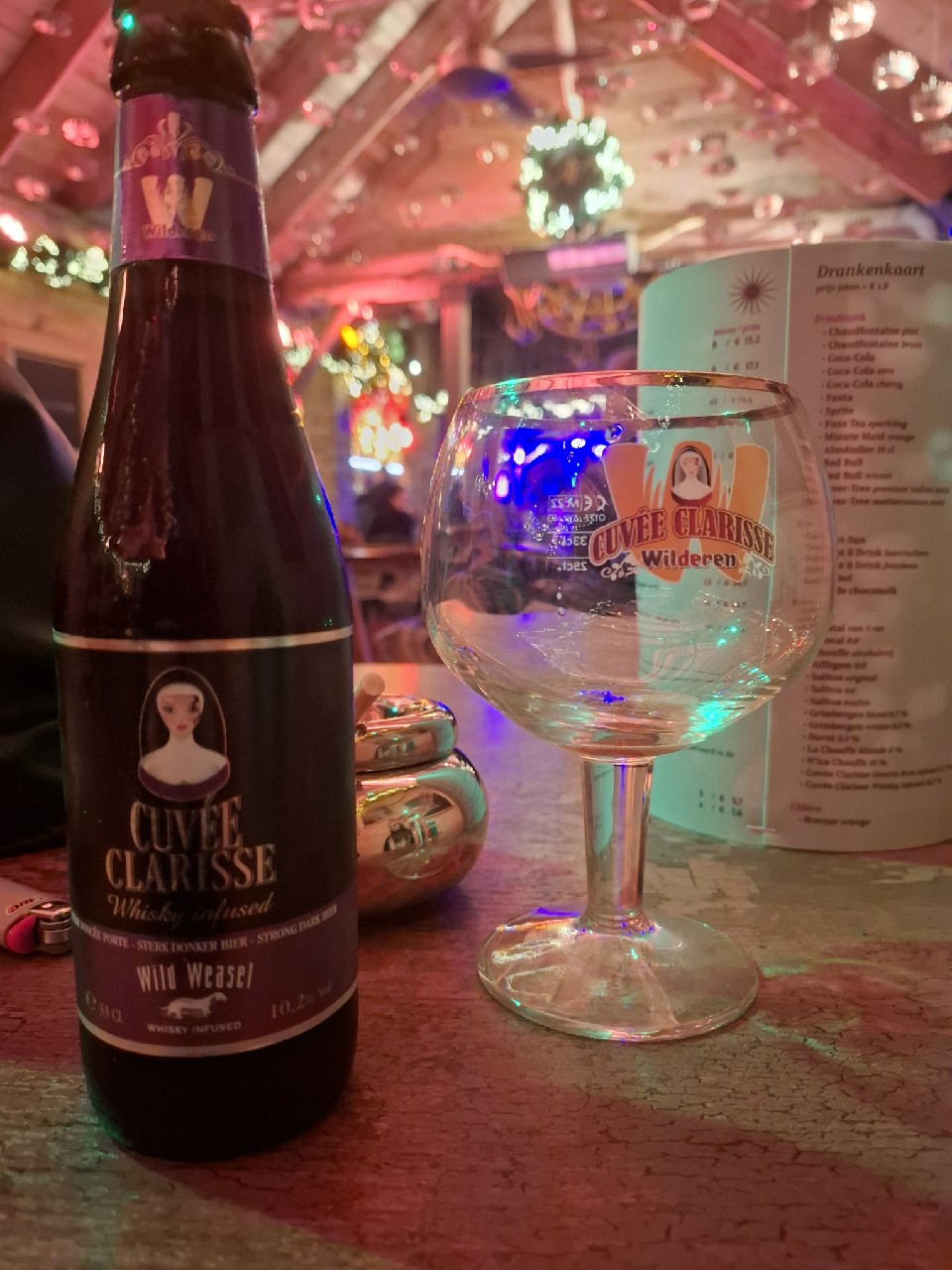Cuvée Clarisse Wild Weasel Whiskey Infused, Belgium