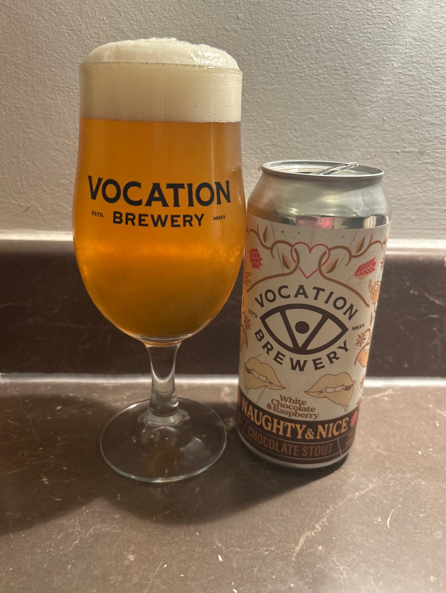 Naughty & Nice - White Chocolate & Raspberry Stout, England