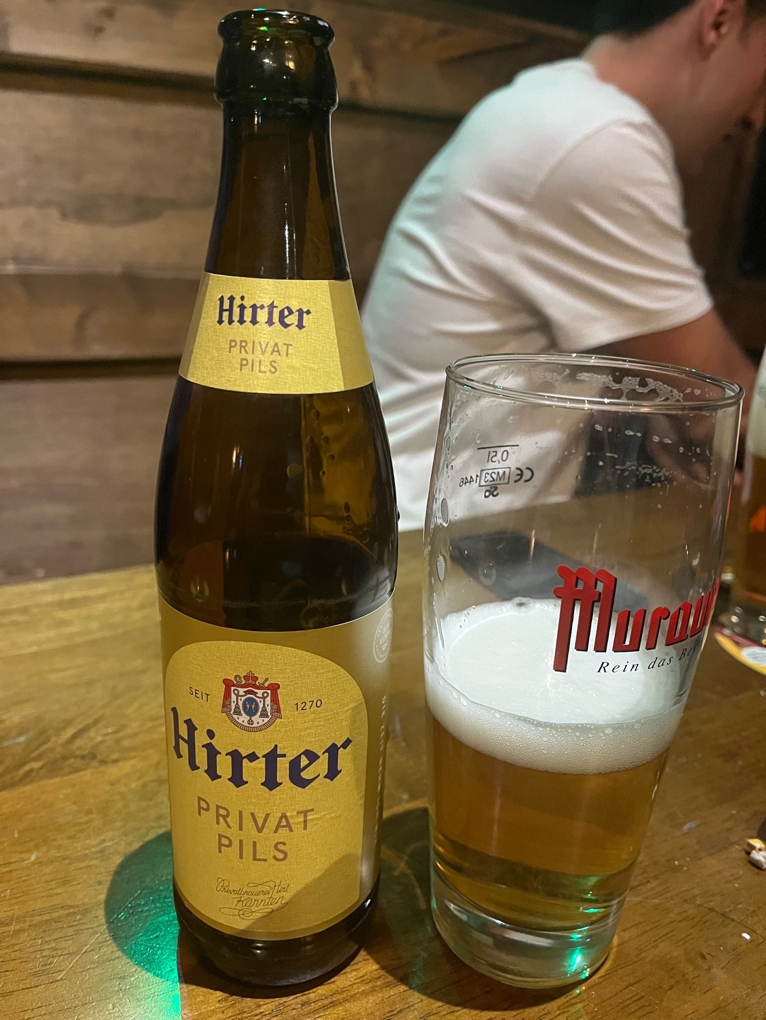 Hirter Privat Pils, Brauerei Hirt