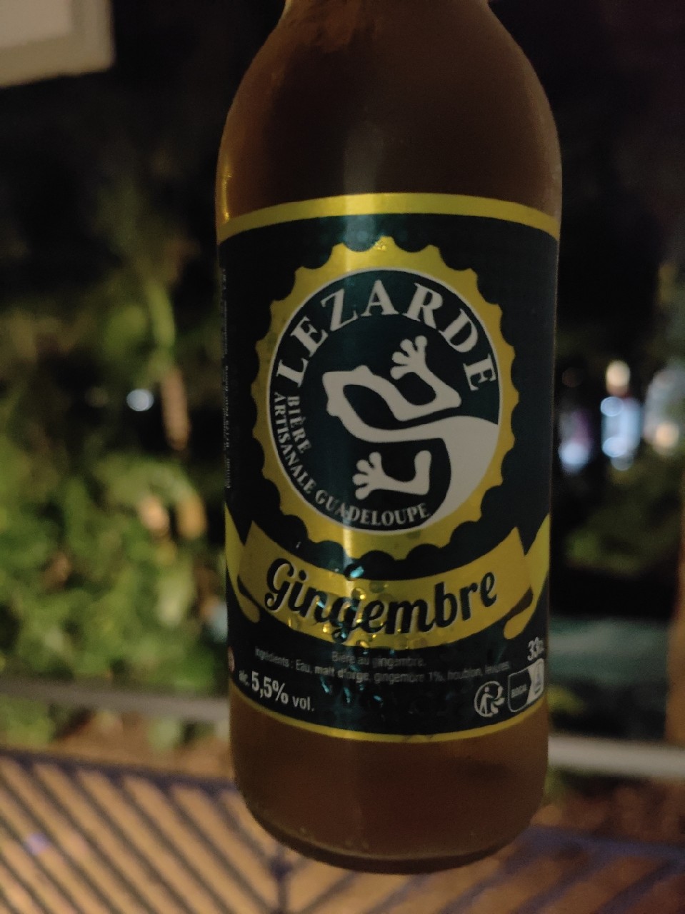 Lézarde Gingembre, Les Bières De La Lézarde