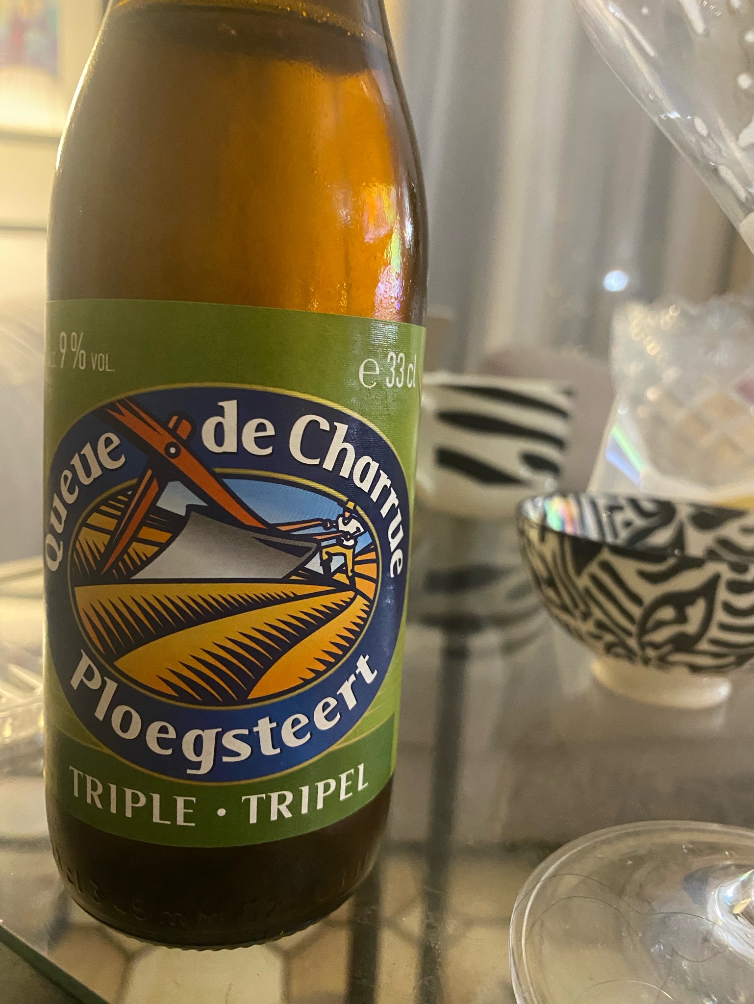 Queue de Charrue Triple / Ploegsteert Tripel, Brouwerij Vanuxeem
