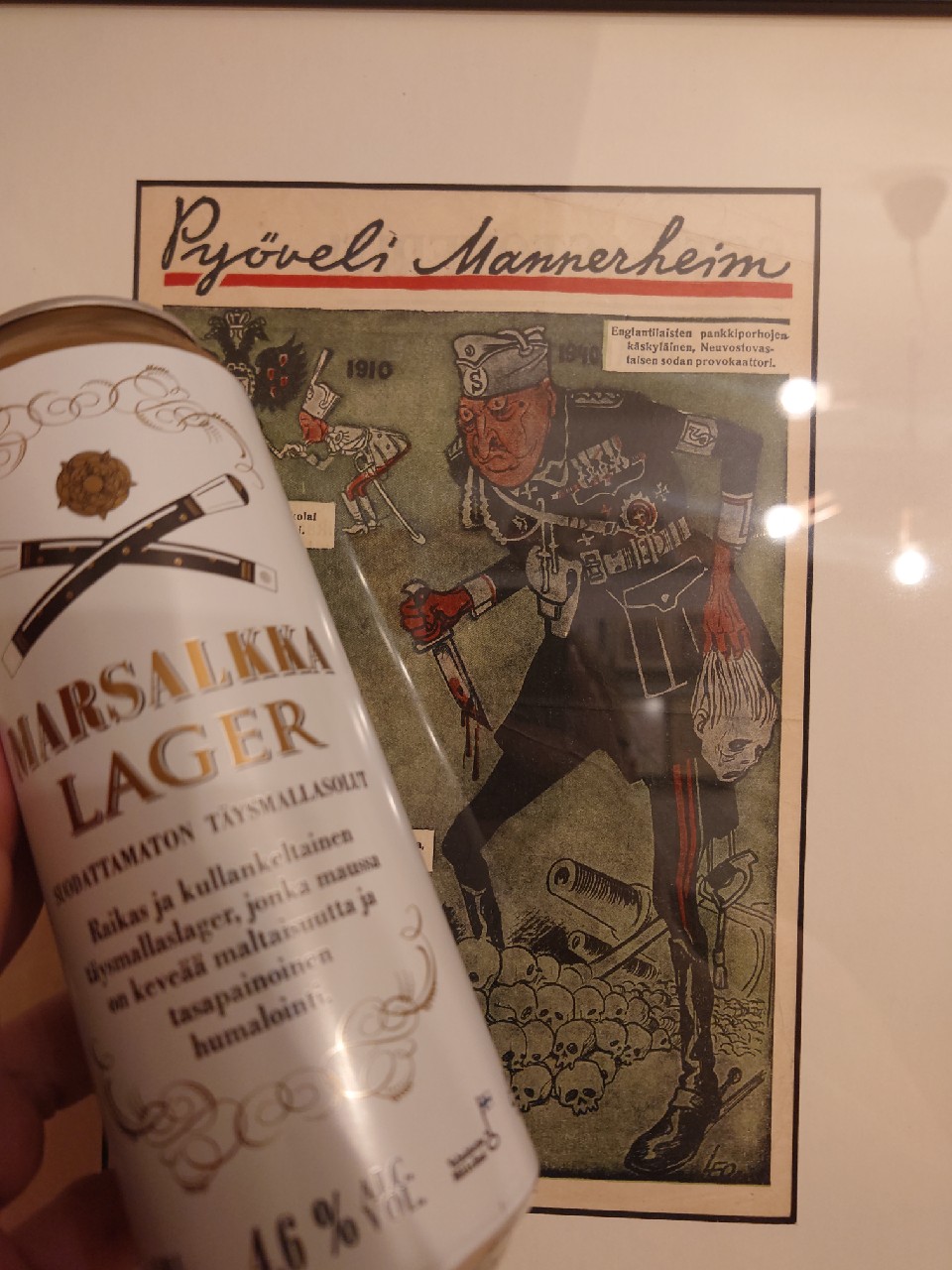 Marsalkka Lager 4.6%, Finland