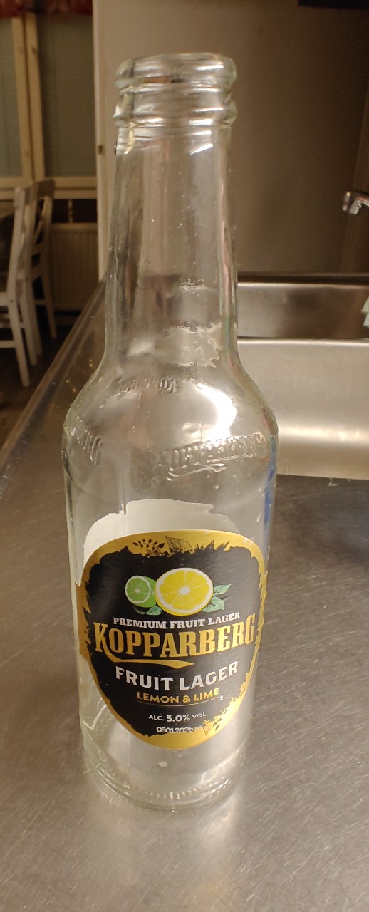 Kopparberg Fruit Lager Lemon & Lime, Kopparbergs Bryggeri