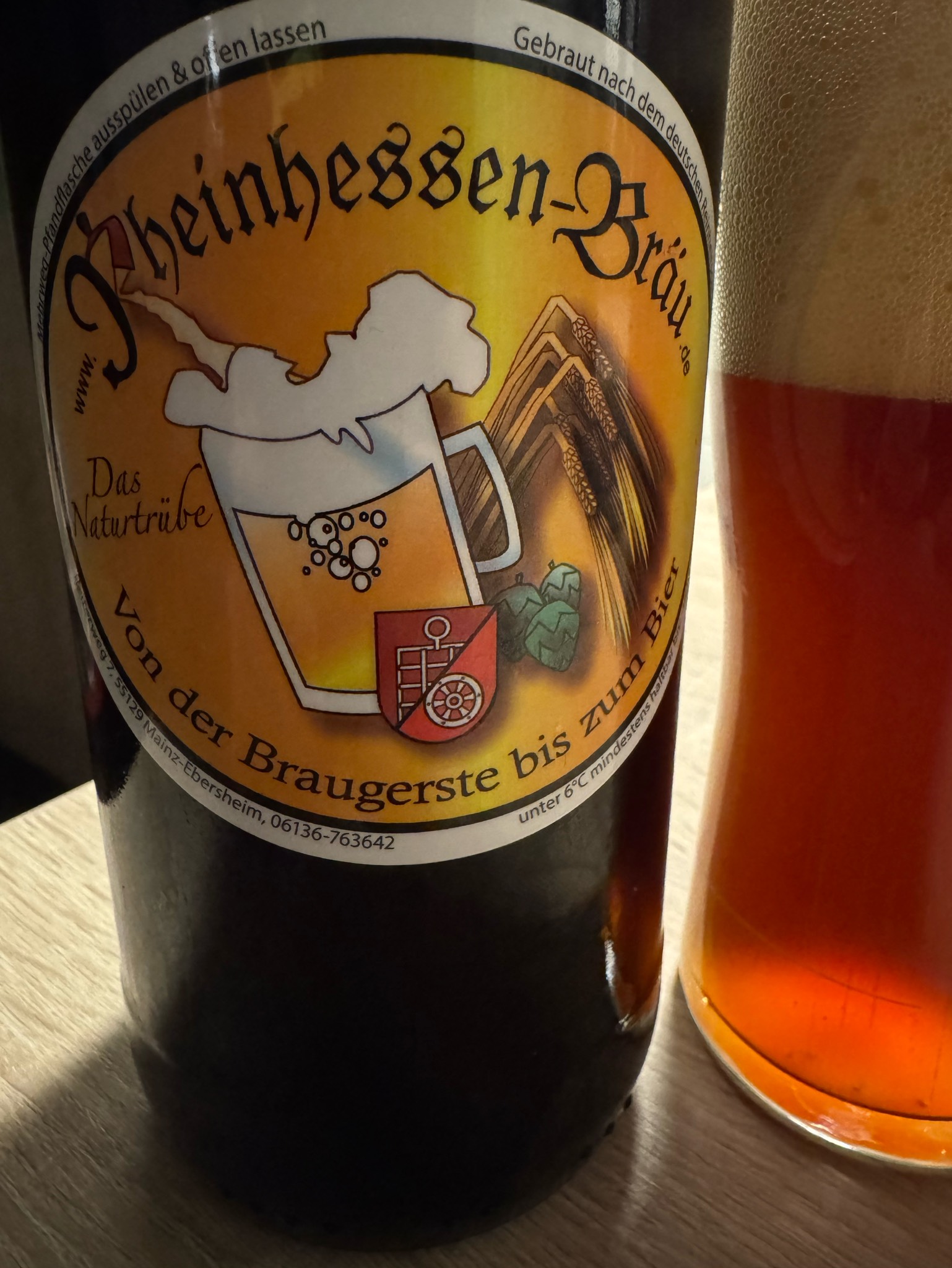 Rheinhessen Bräu Dunkles Lagerbier, Rheinhessen Bräu