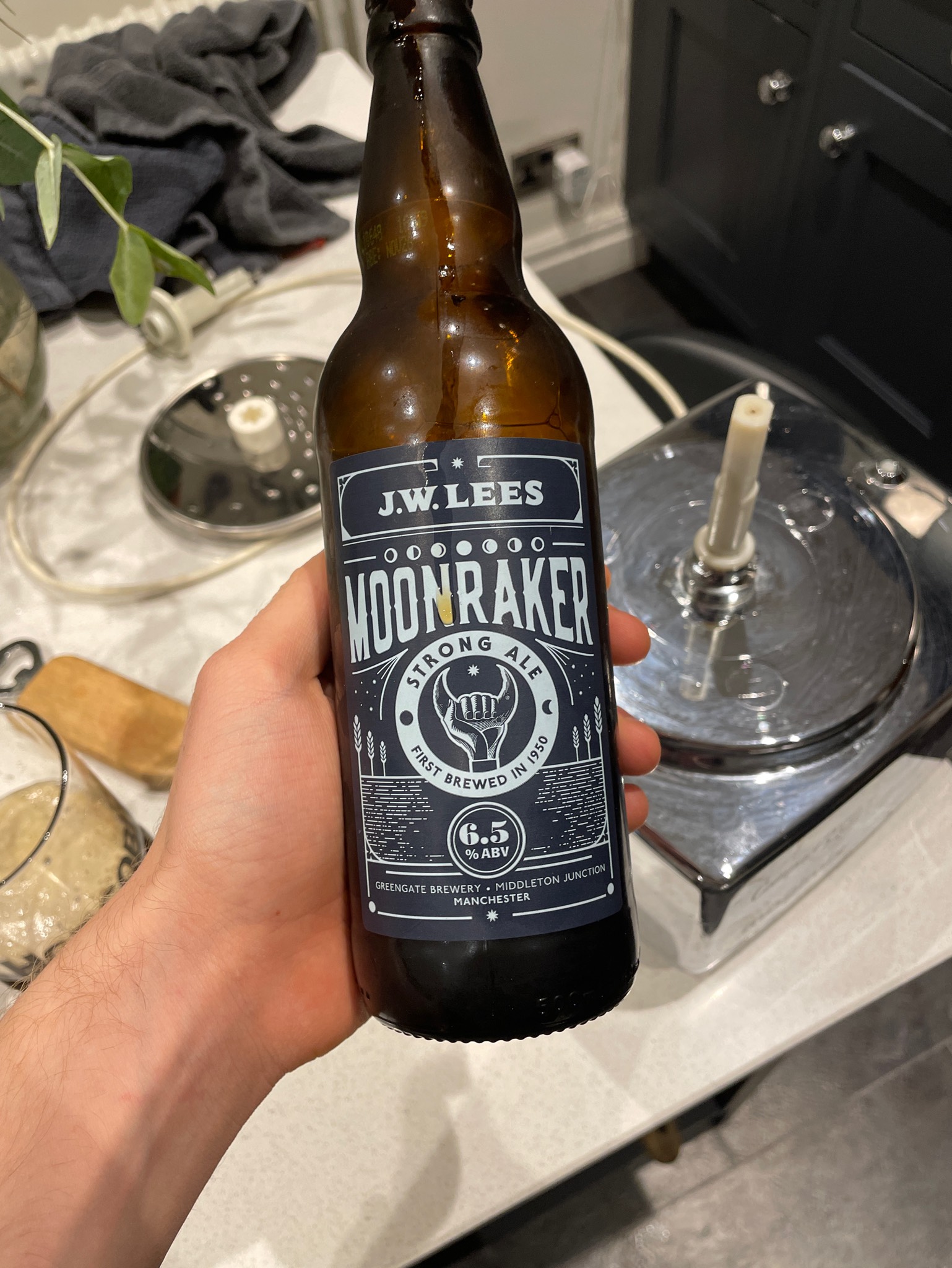 Moonraker, J.W. Lees Brewery