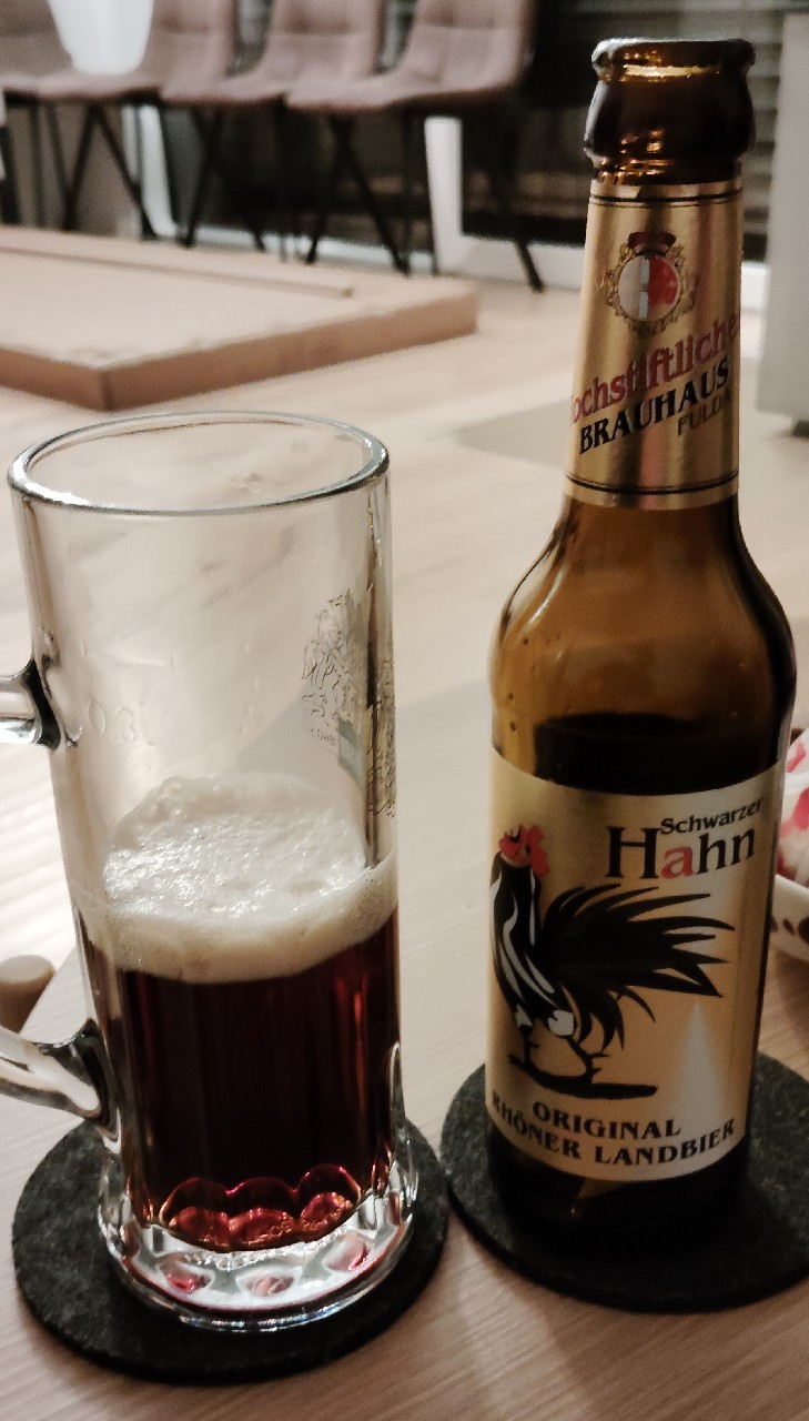 Schwarzer Hahn Original Rhöner Landbier, Will-Bräu - Hochstiftliches Brauhaus in Bayern