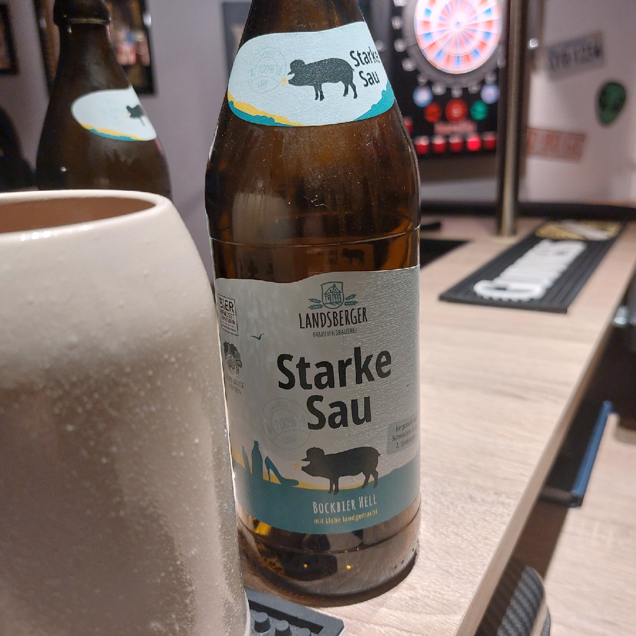 Starke Sau, Landsberger Familienbrauerei