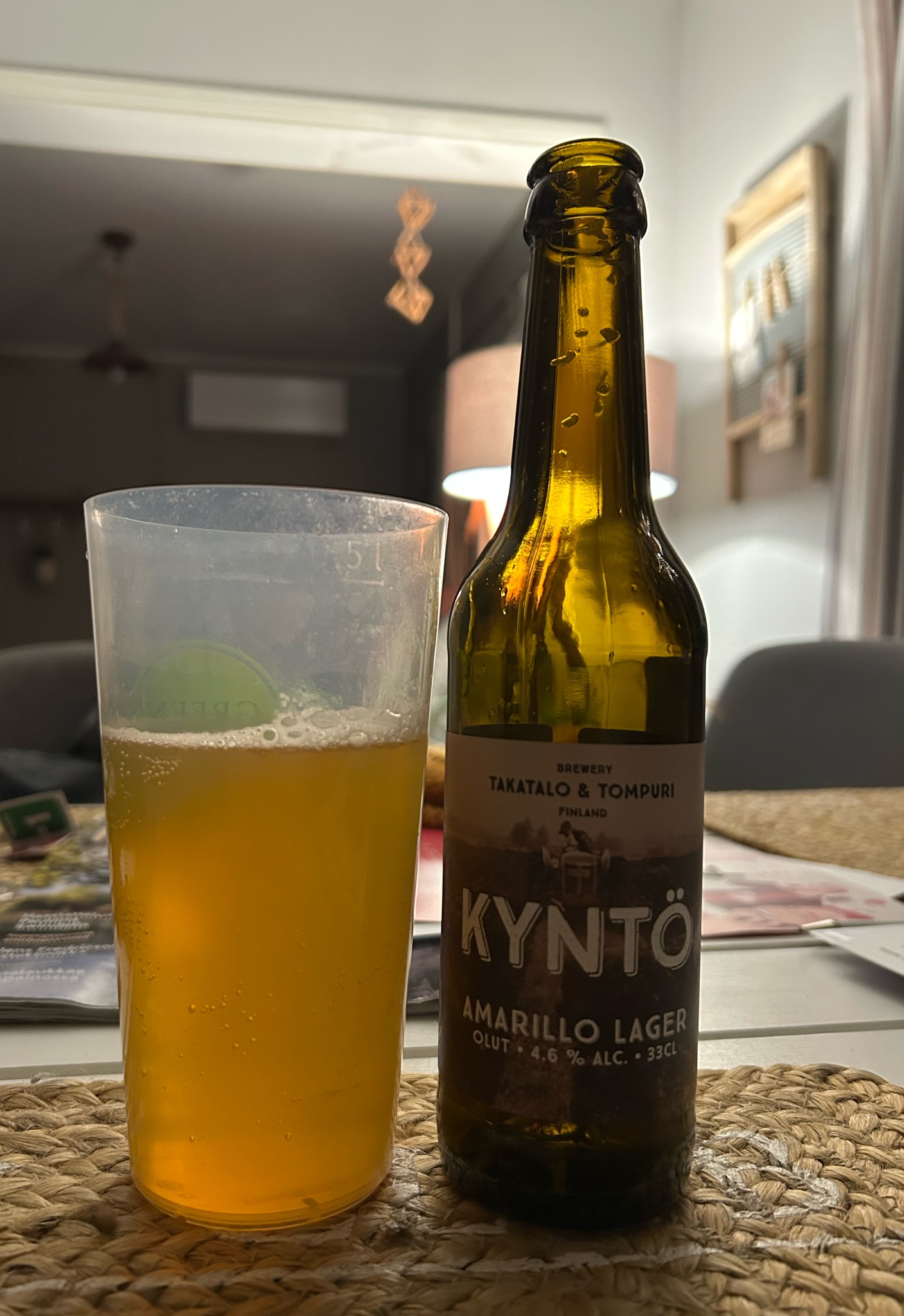 Kyntö Amarillo Lager, Finland