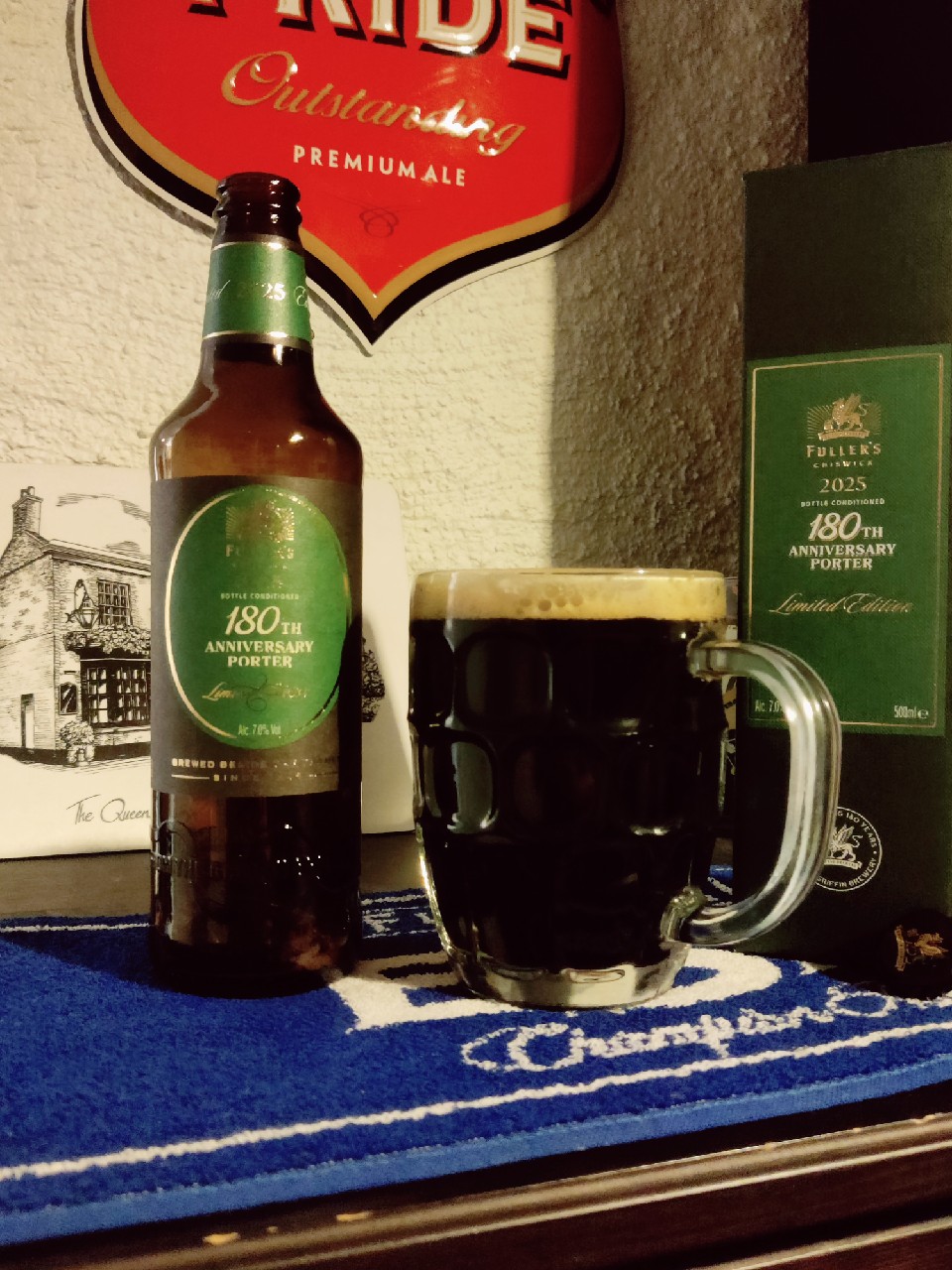 180th Anniversary Porter, Fuller's Griffin Brewery (Asahi Breweries)