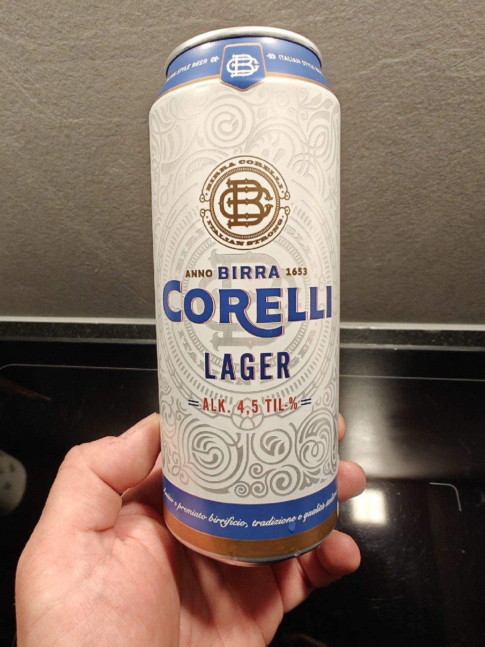 Birra Corelli Lager, Font Salem (Damm)