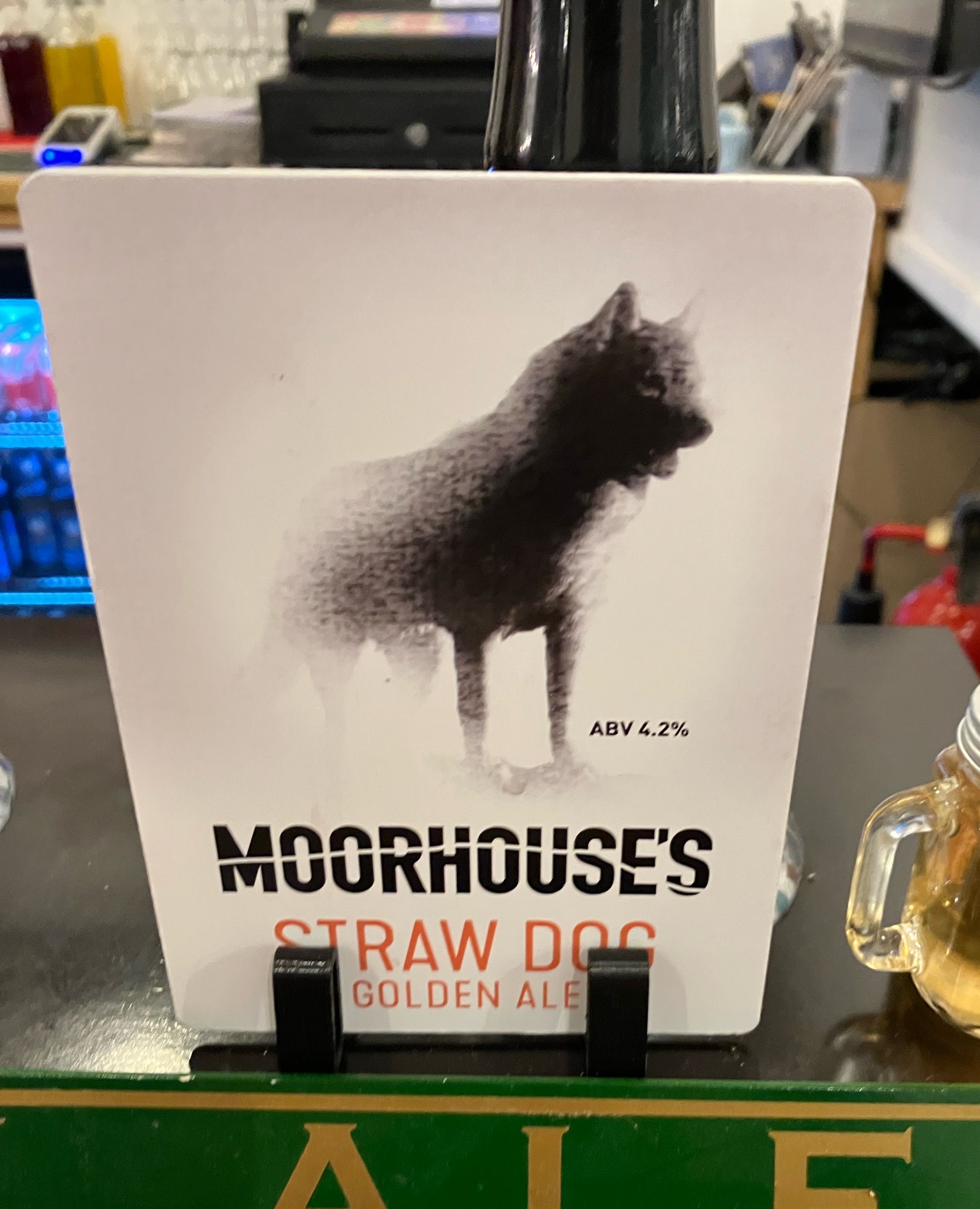 Straw Dog, Moorhouse's Brewery