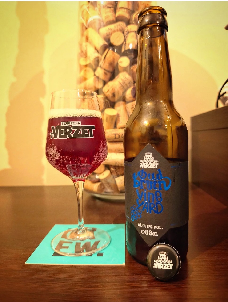 oud bruin vineyard harvest 2023, Brouwerij 't Verzet