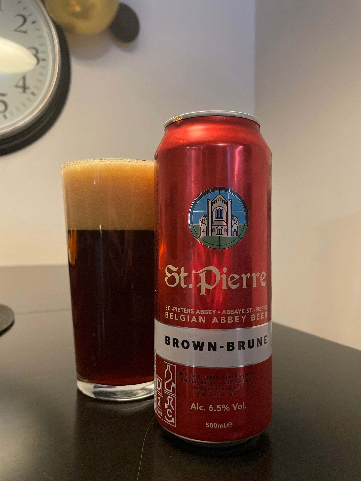 St. Pierre Brune, Brouwerij Palm