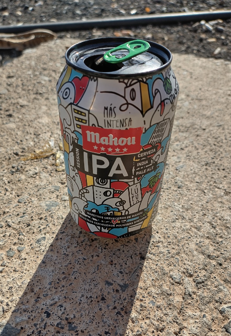 Mahou Session IPA, Mahou (Grupo Mahou-San Miguel)