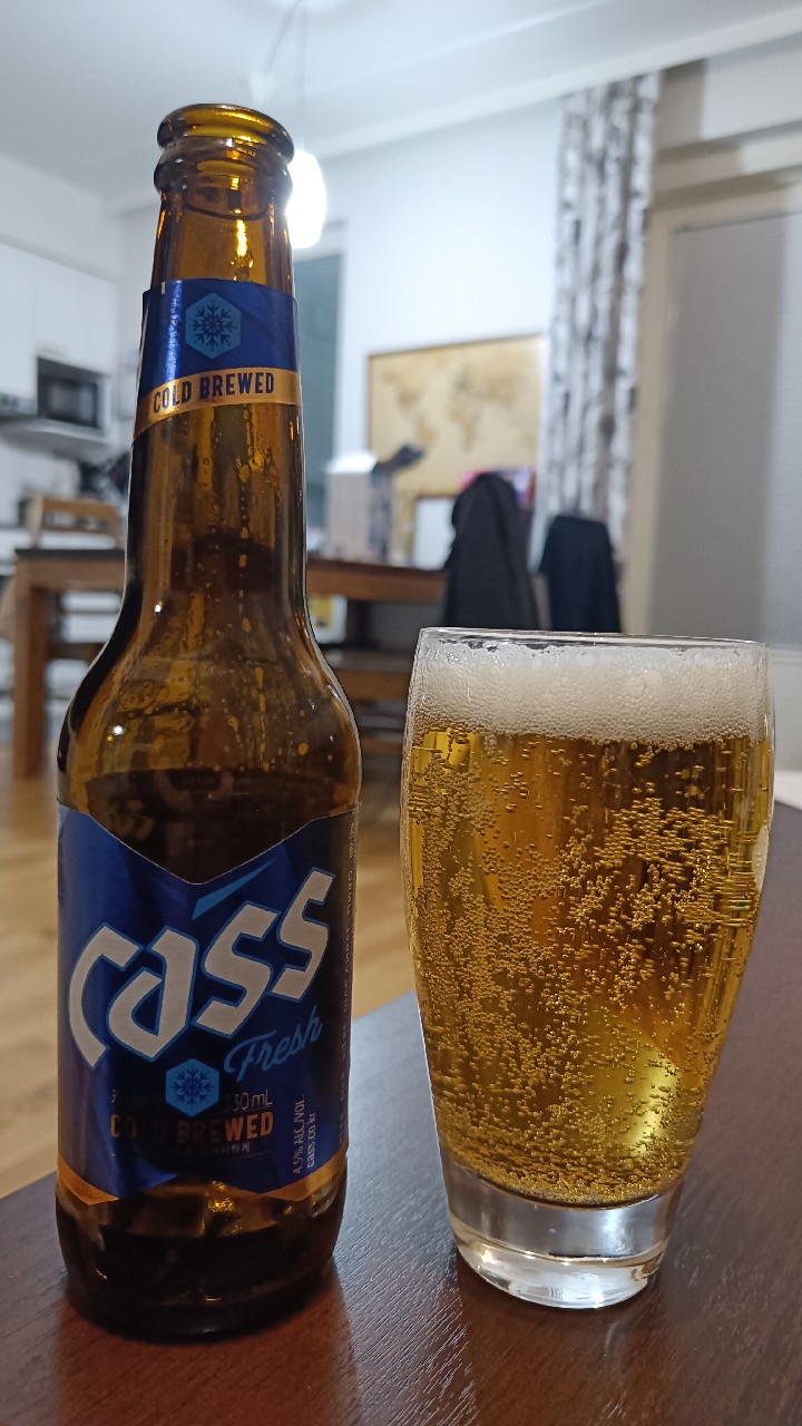 Cass Fresh, Oriental Brewery (AB-InBev)