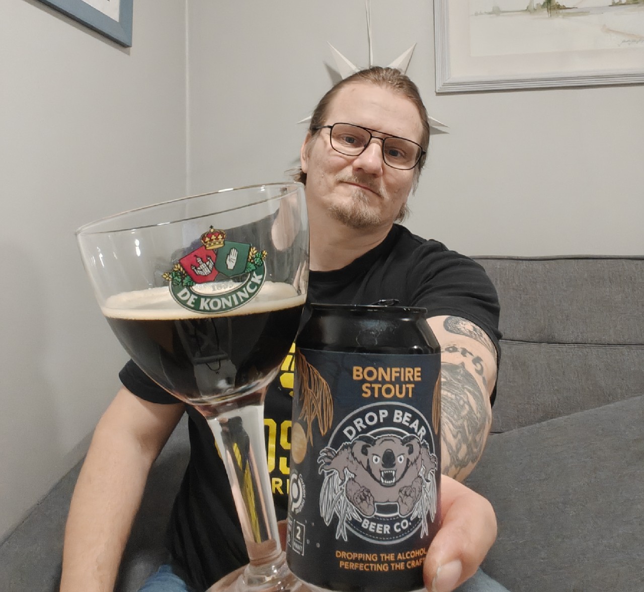 Bonfire Stout, Drop Bear Beer Co.