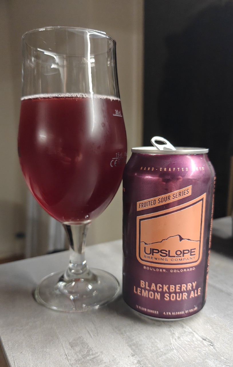 Blackberry Lemon Sour Ale, Upslope Brewing Company