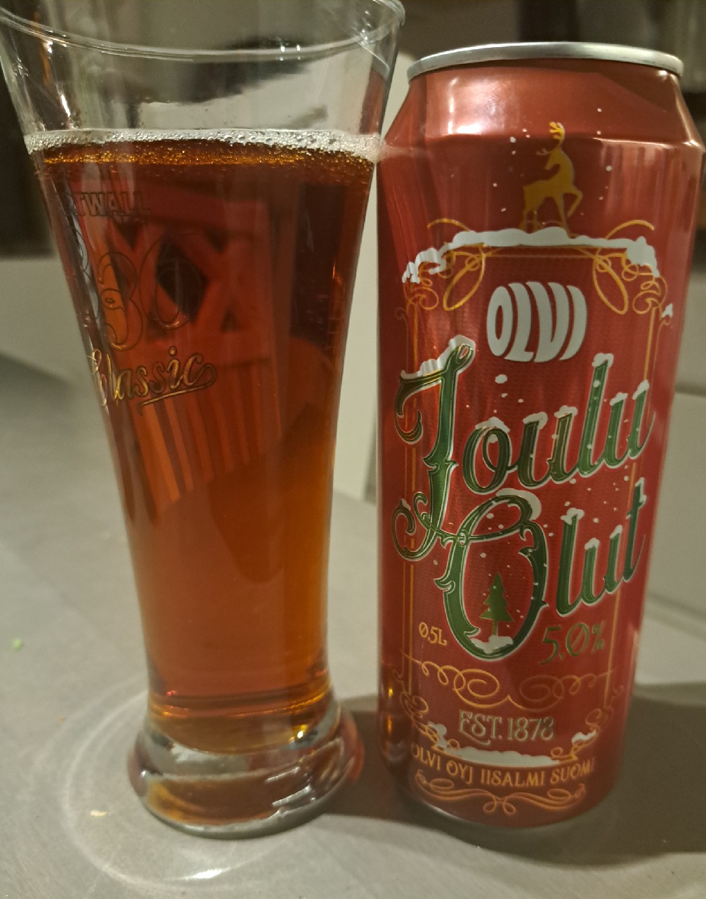 Olvi Jouluolut, Finland