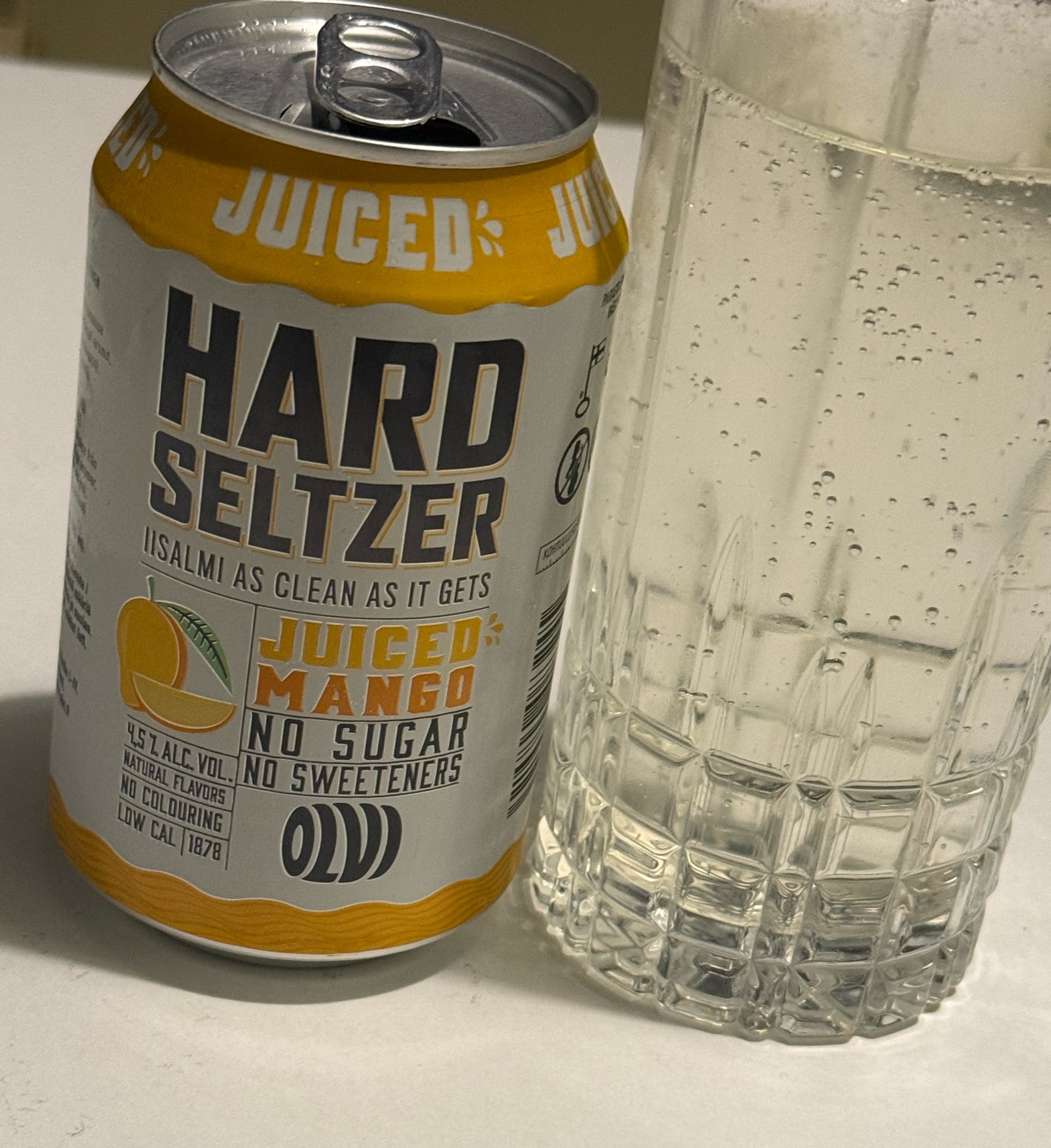 Hard Seltzer Juiced Mango, Finland