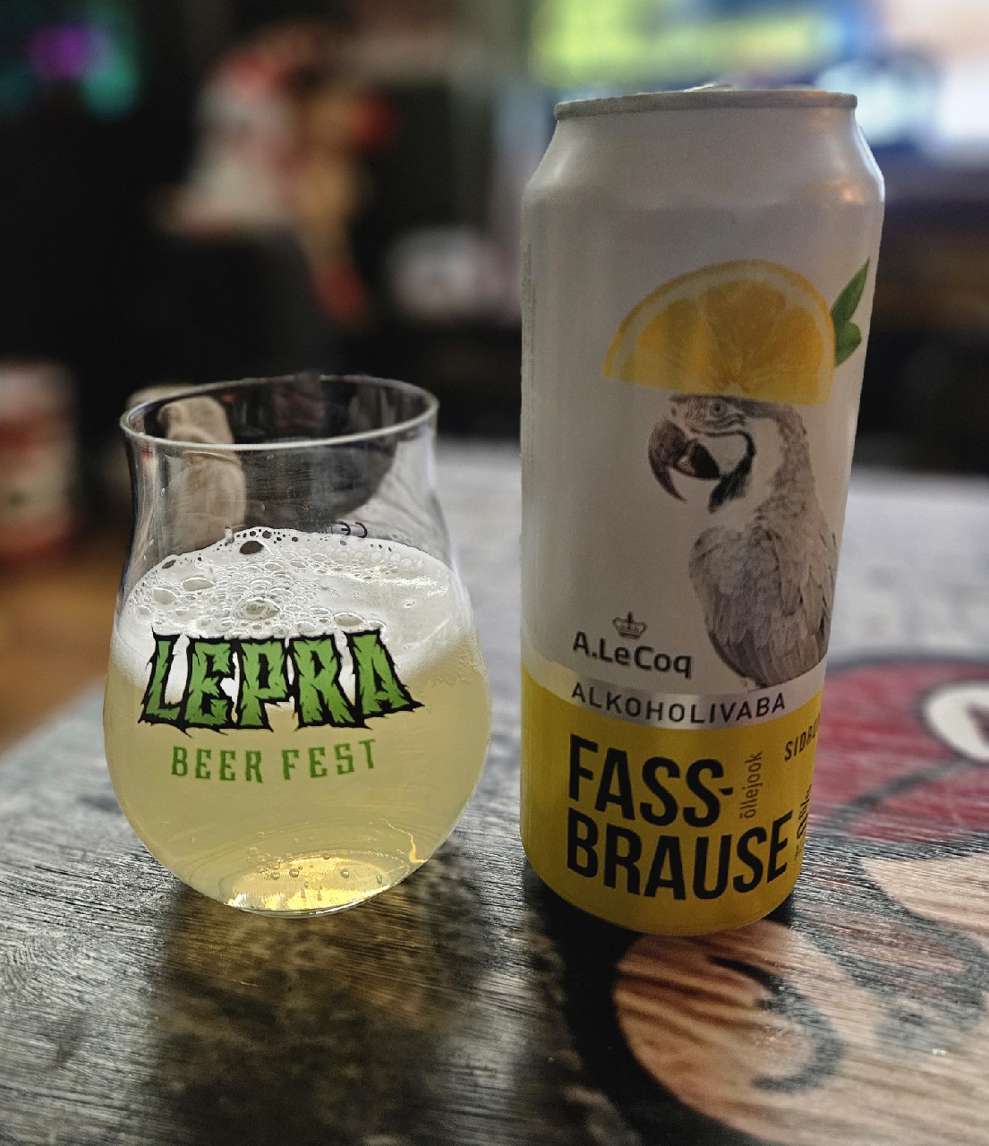 Fassbrause 0,0% Lemon Alkoholiton, Estonia