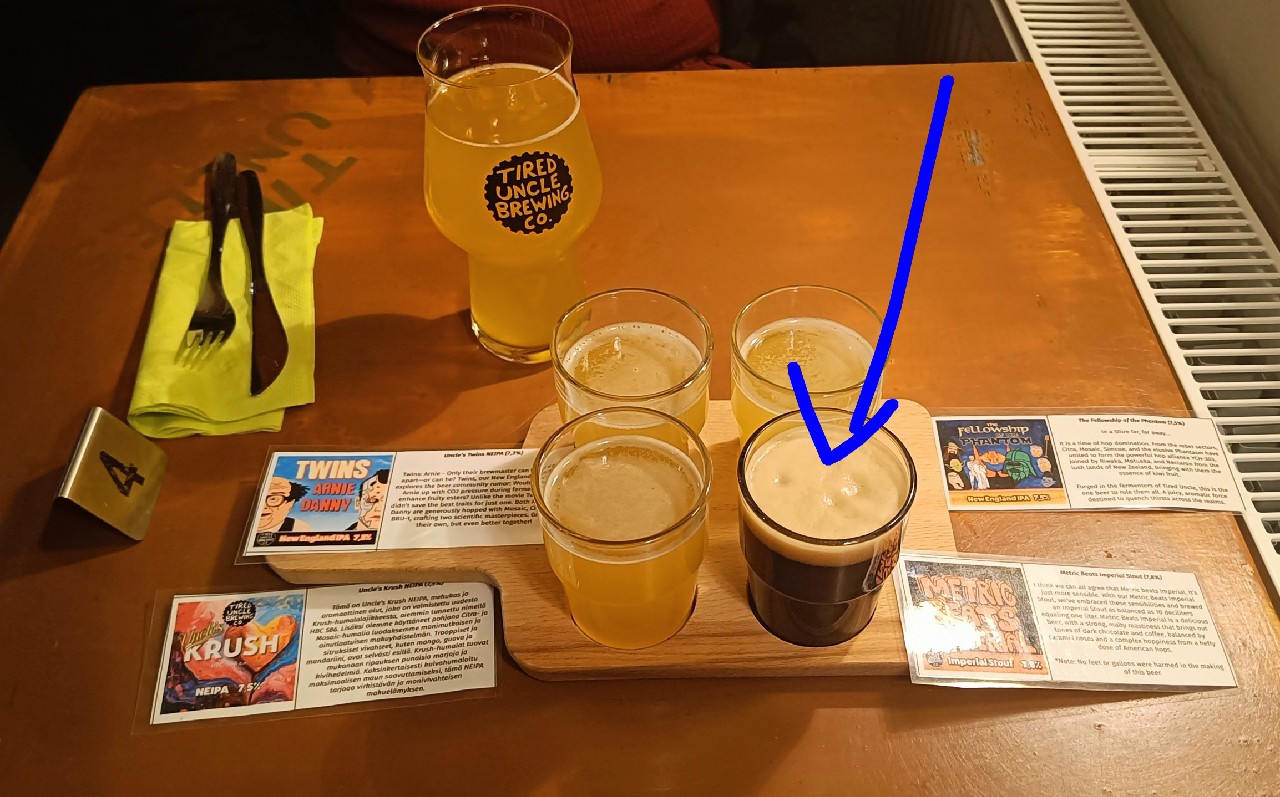 Metric Beats Imperial, Tired Uncle Brewing Co.