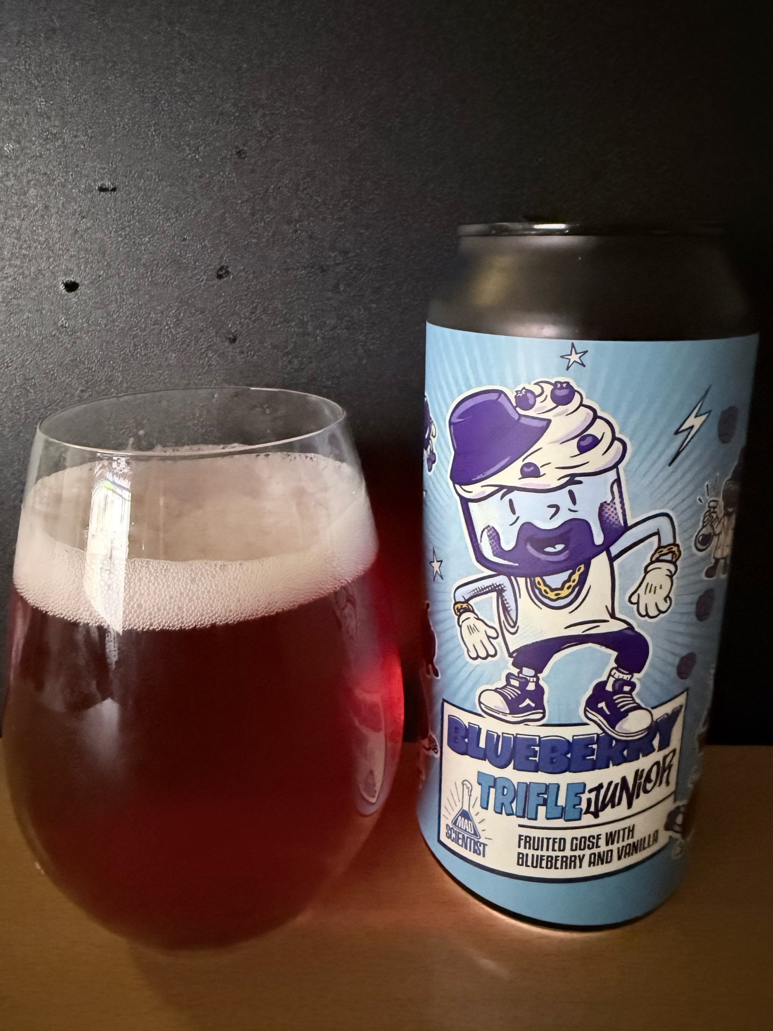 Blueberry Trifle Junior, Mad Scientist