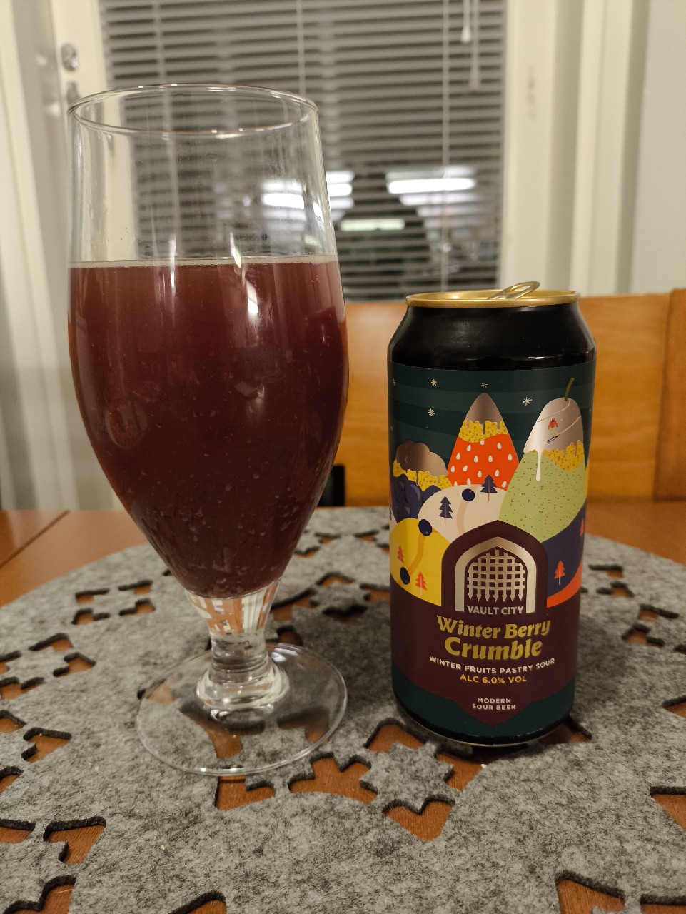 Winter Berry Crumble, Scotland