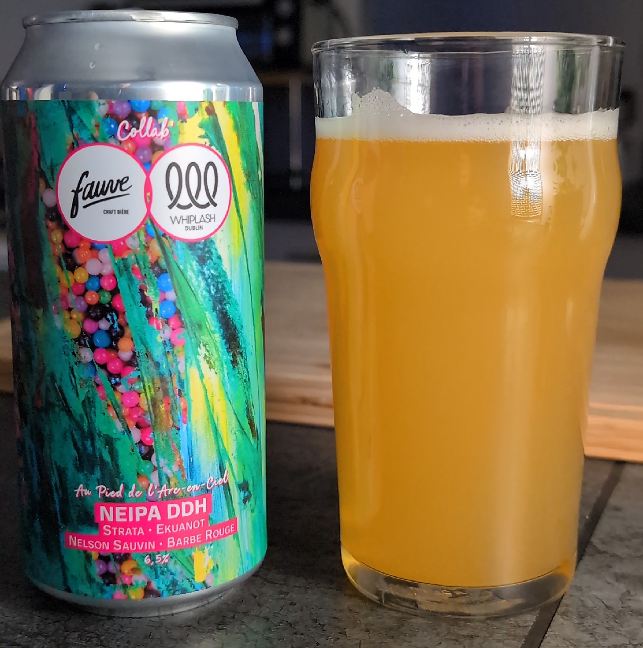 au pied de l'arc-en-ciel, Fauve