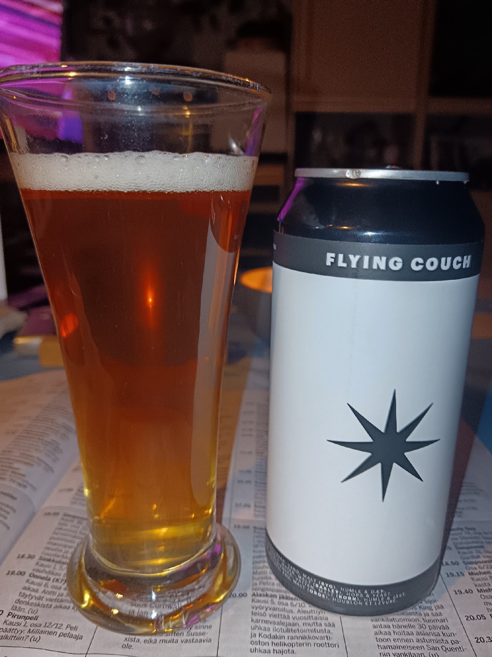 Gluten tag, Flying Couch Brewing