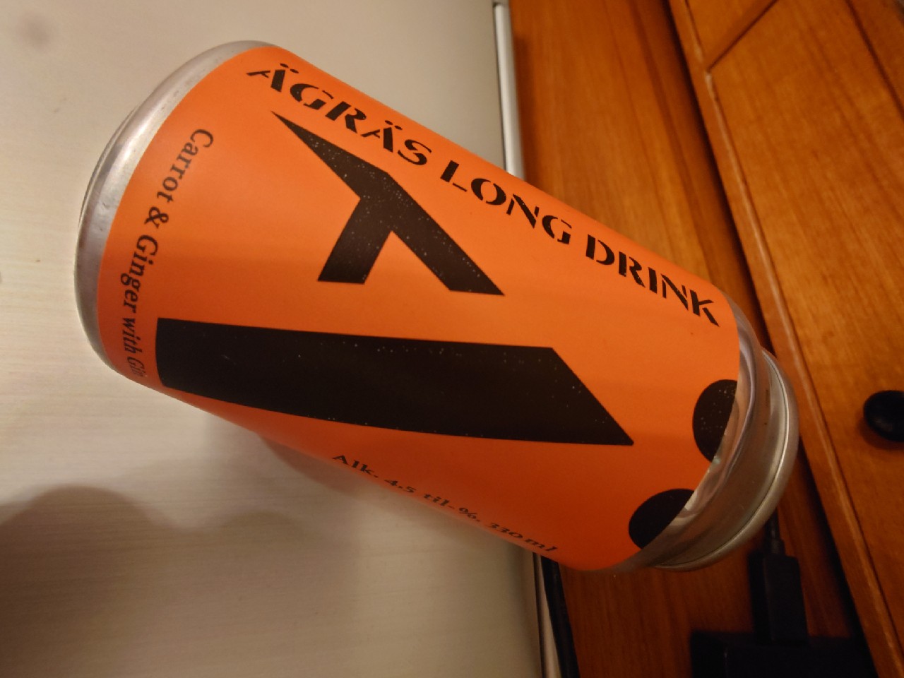Ägräs Long Drink Carrot & Ginger, Ägräs Distillery