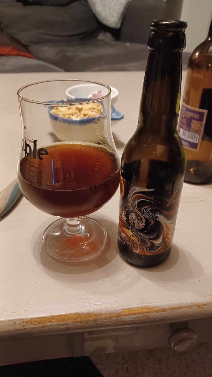 la coulobre winter ale, Martux & Cie - La Coulobre